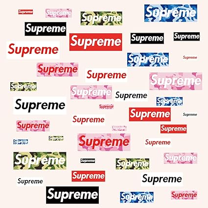 supreme iron on