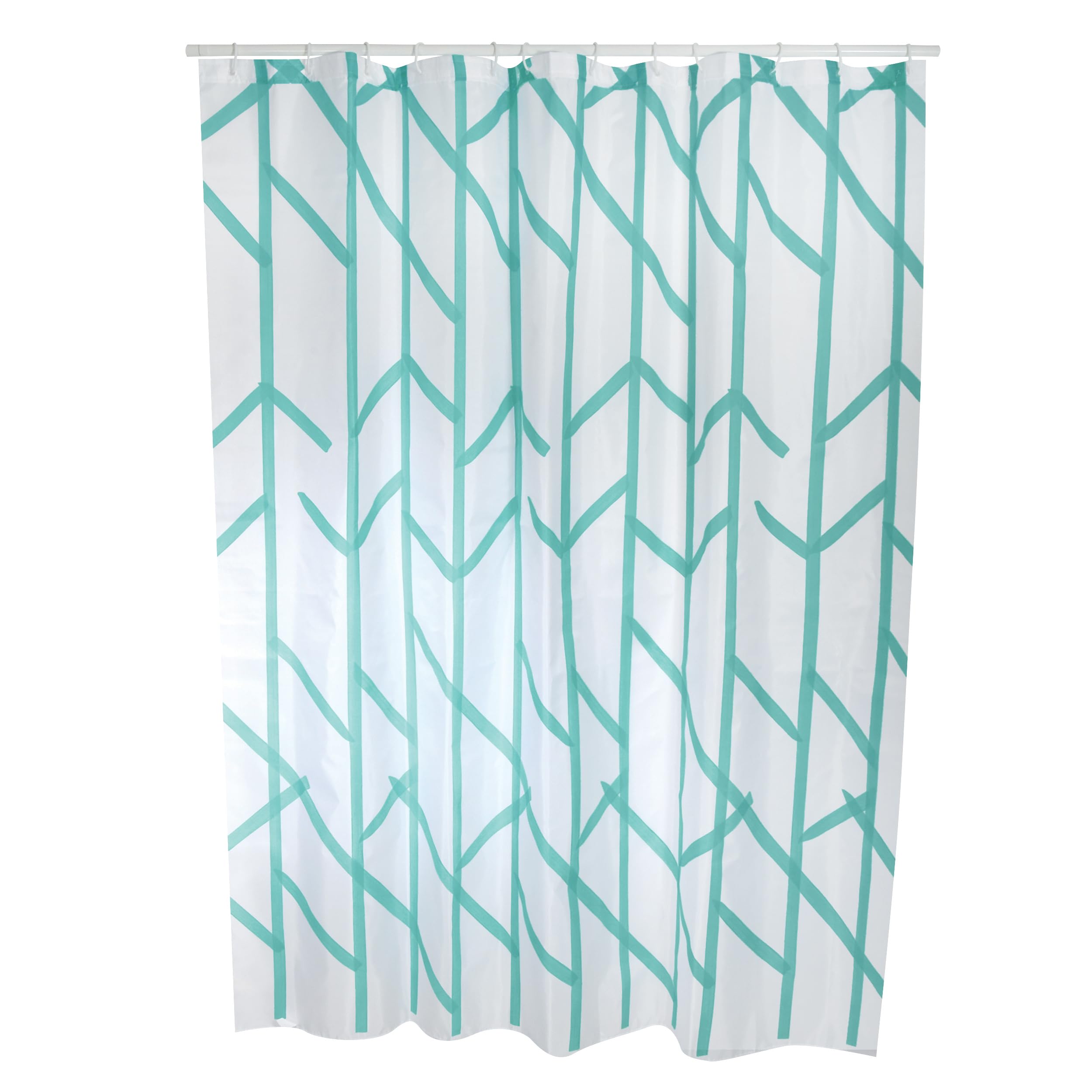 MSV "Premium Tree Polyester Shower Curtain, Blue, 180 x 200 cm โ image 1