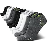 Calvin Klein Mens No Show Socks - 12 Pack Lightweight Breathable Cushioned Athletic Low Cut Socks for Men