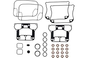 Carbpro 17030-91 Rocker Box Gasket Kit fit for 1989-2003 Harley Sportster 883 Sportster 1200 XL883 Hugger Deluxe XLH883 XL1200 XLH1200 Sporty