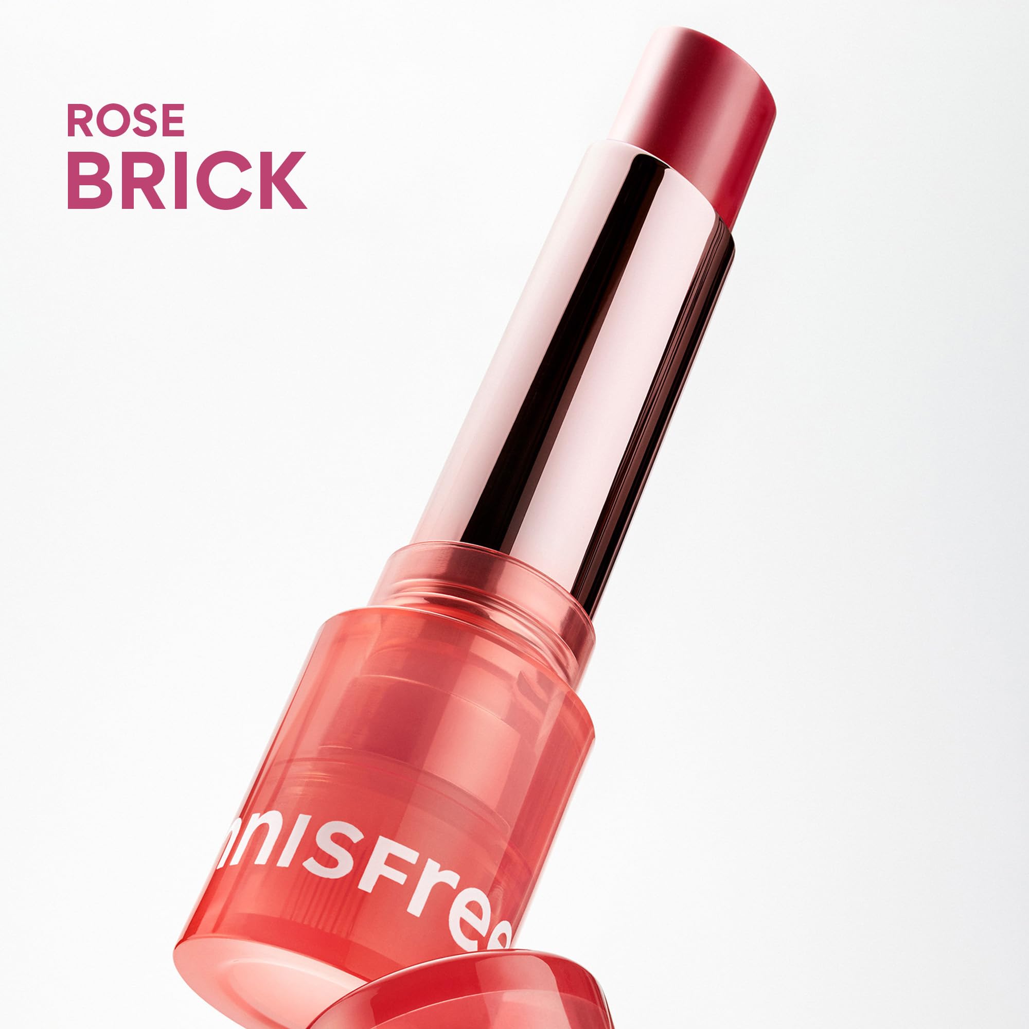 innisfree Dewy Tint Lip Balm with Hyaluronic Acid & Ceramides, Korean Hydrating Tinted Balm
