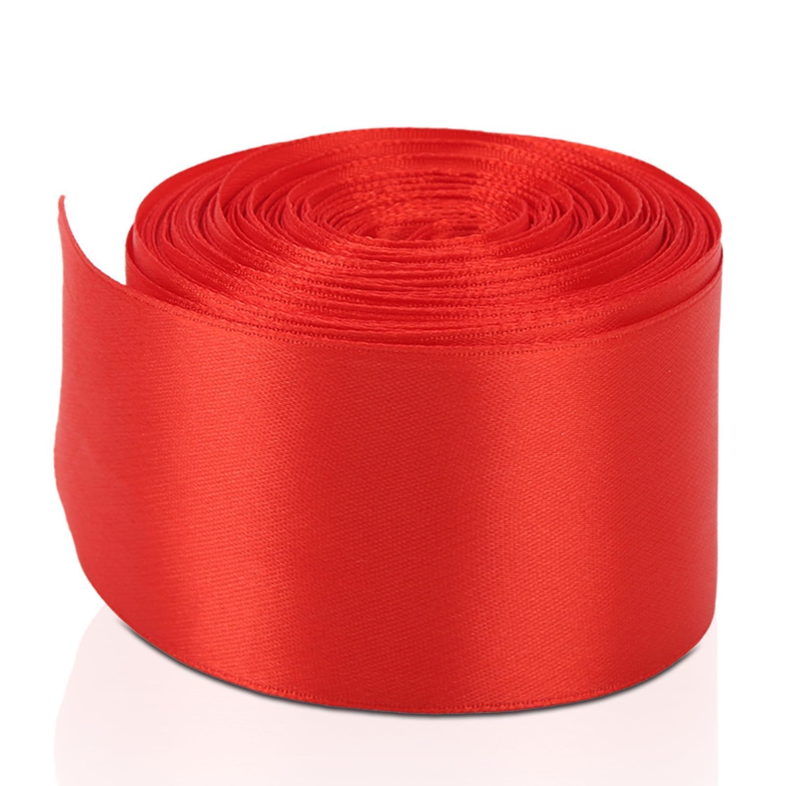 equlup 20m/787in Sprint Finishing Line, Running Finish String Satin Ribbon Gift Package Wire Polyester Cotton Sprint Race Finishing Belt Satin Belt for Running Race School Trim