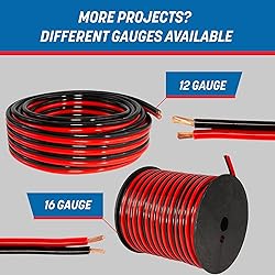 GS Power 20 Gauge Wire 50ft Oxygen Free, OFC Pure