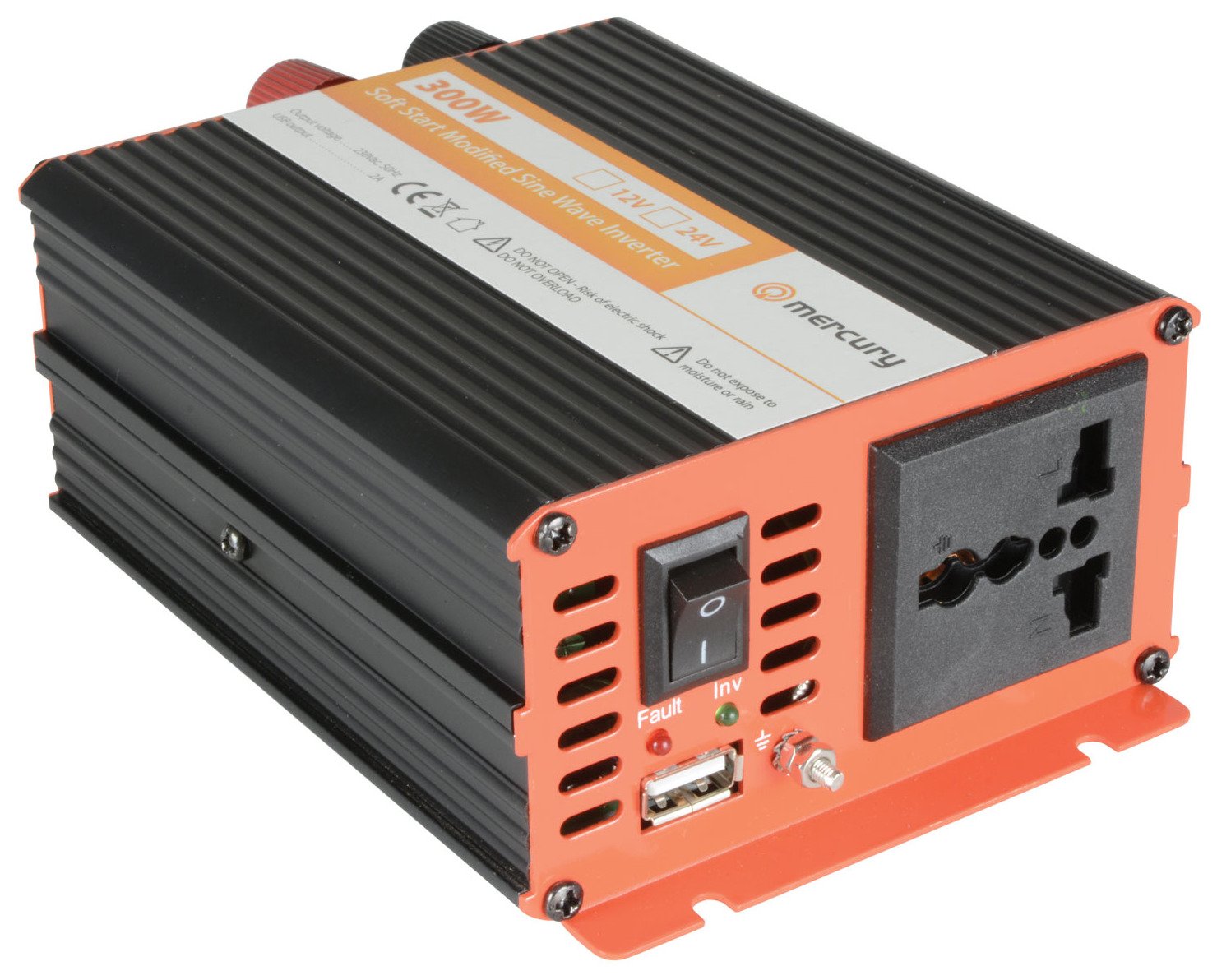 Mercury | Modified Sine Wave Inverter | 12Vdc - 150W