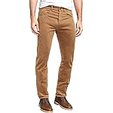 ETHANOL Men's Slim Stretchy Casual Corduroy Pant