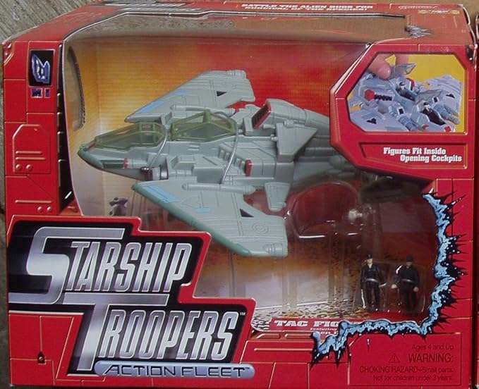 Galoob STARSHIP TROOPERS TAC FIGHTER Action Fleet Toys & Games