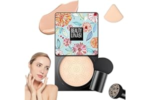 EdmEr Beauty Cream, Beauty Linasi Clear Cover Beauty Cream, Air Cushion Cc Cream, Moisturizing Concealer, Makeup Long Lasting, A-Natural