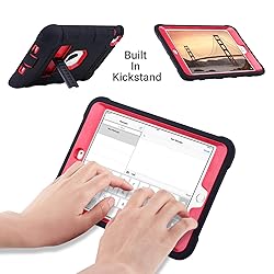 ULAK Case for iPad Mini 1 2 3, Three Layer Heavy