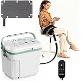 ICENURT Programmable Timer Ice Machine for Hip &amp; Back After Surgery | Cold Therapy Machine with Quiet Pump, 14H Cryotherapy Pain Relief w/ Hip Pad &ndash; for After Surgery &amp; Sports Pain &amp; Swelling