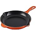 Le Creuset Classic Cast Iron Handle Skillet, 9", Flame