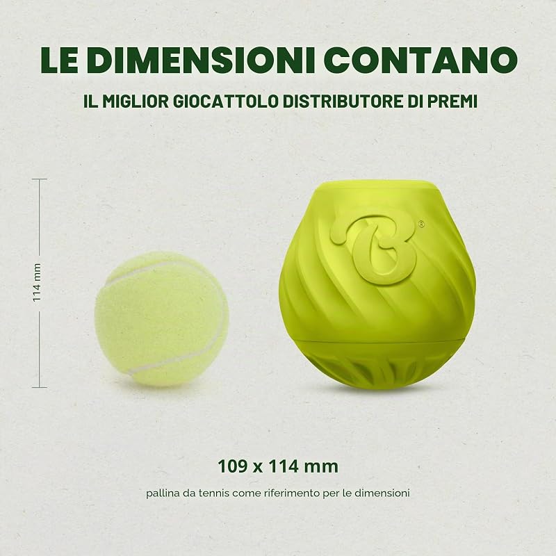 Pawbler Gioco interattivo per cani, distributore, M/L