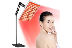 DUGSDG Red Light Therapy for Body, Infrared Light Therapy, Red Light Therapy Lamp Panels with Stand,Deep 660nm and 850nm Near Infrared Led Red Light Therapy Device at Home for Face Full Body Pain Skin Back