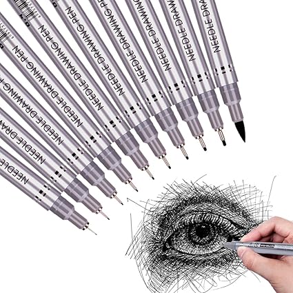 Amazon Com Precision Micro Line Pens Fineliner Multiliner