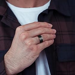 King Will Men's Tungsten Carbide Ring 10mm Polished