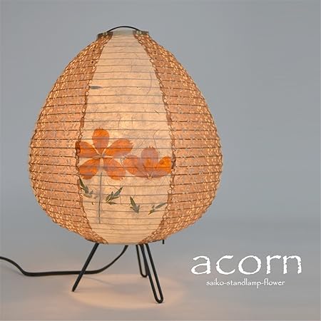 Amazon Co Jp 廊下 照明 Indirect Lighting 花入り和紙 和紙照明 スタンドライト カラー ツイン野の花 ブラウン ドラッグストア
