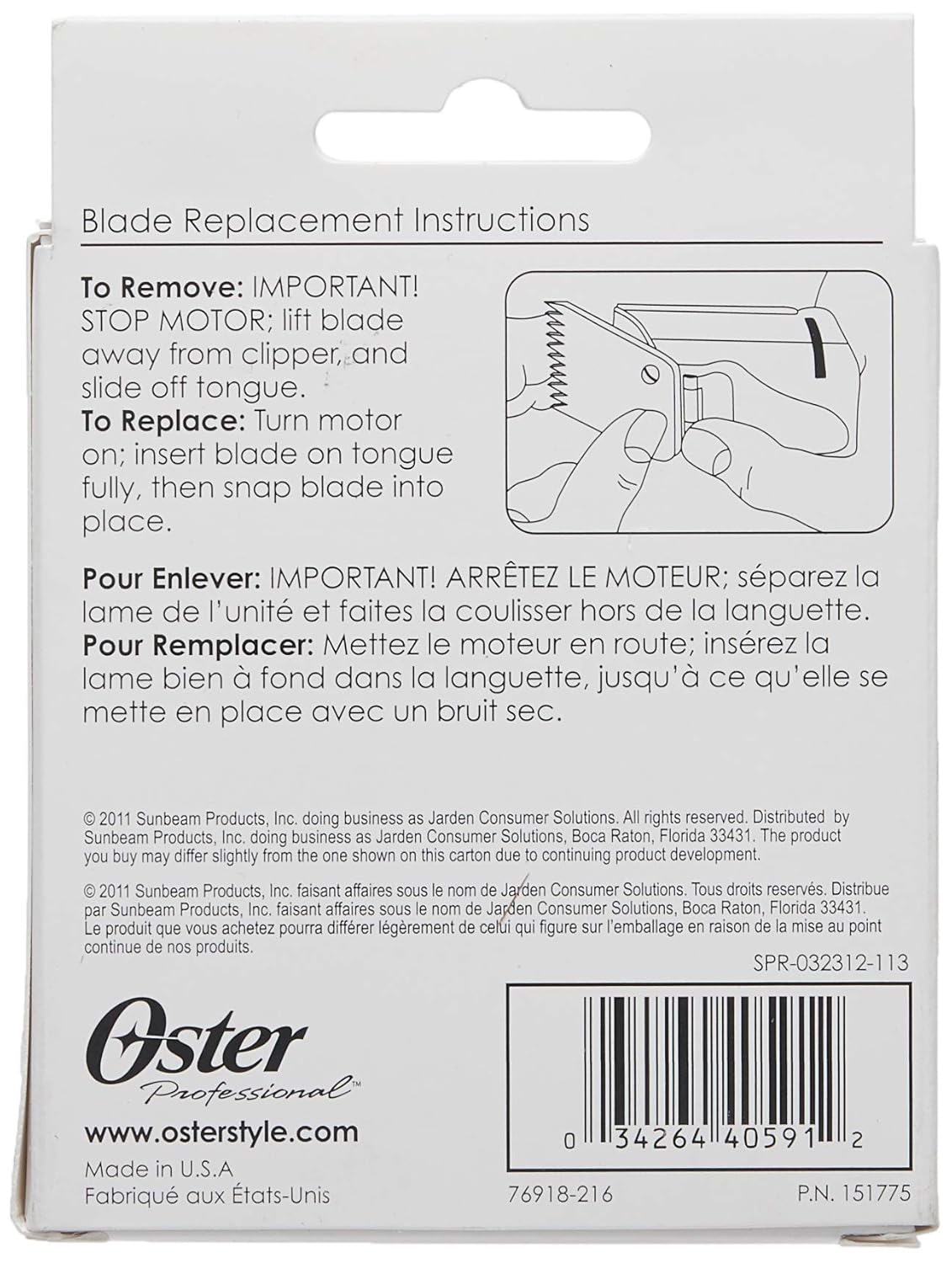 oster flat top t blade