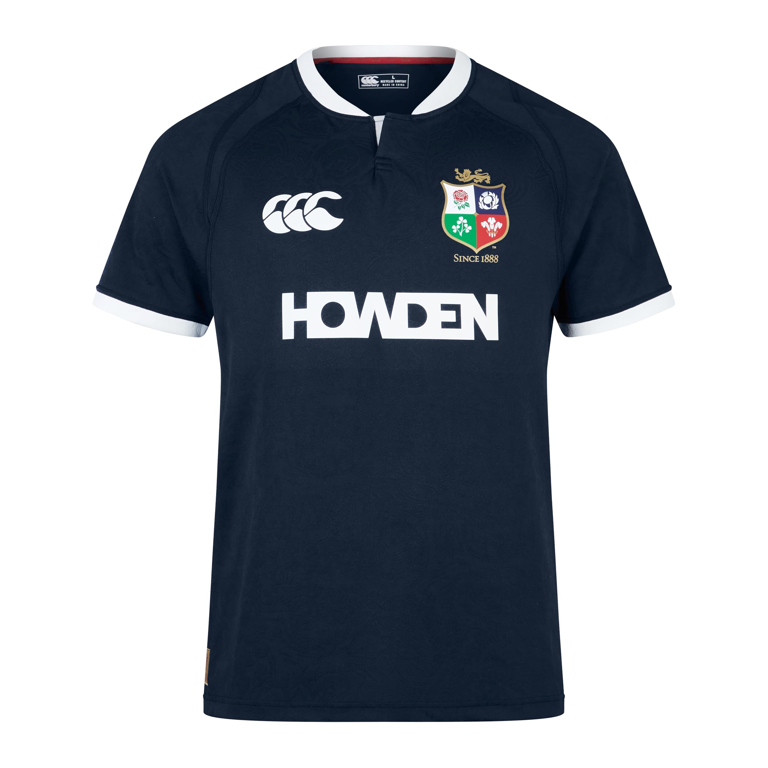 Canterbury Adult Unisex British & Irish Lions Replica Training Rugby Jersey | Official British & Irish Lions Licensed Product Technical Rugby Jersey, Dark Sapphire, M