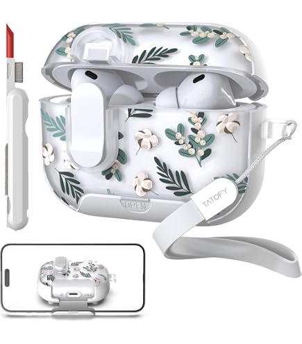 Amazon.com: TATOFY for AirPod Pro 3 Case (2025) with Phone Stand
