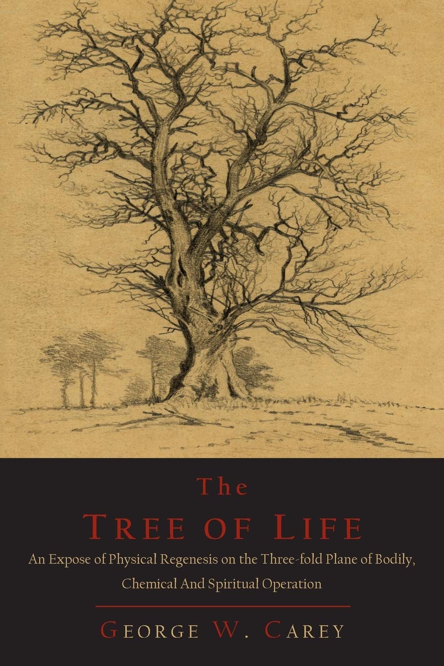 The Tree Of Life An Expose Of Physical Regenesis On The Three Fold Plane Of Bodily Chemical And Spiritual Operation Carey George W Amazon Com Books