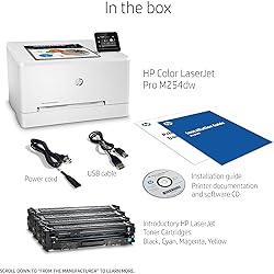 HP LaserJet Pro M254dw Wireless Color Laser