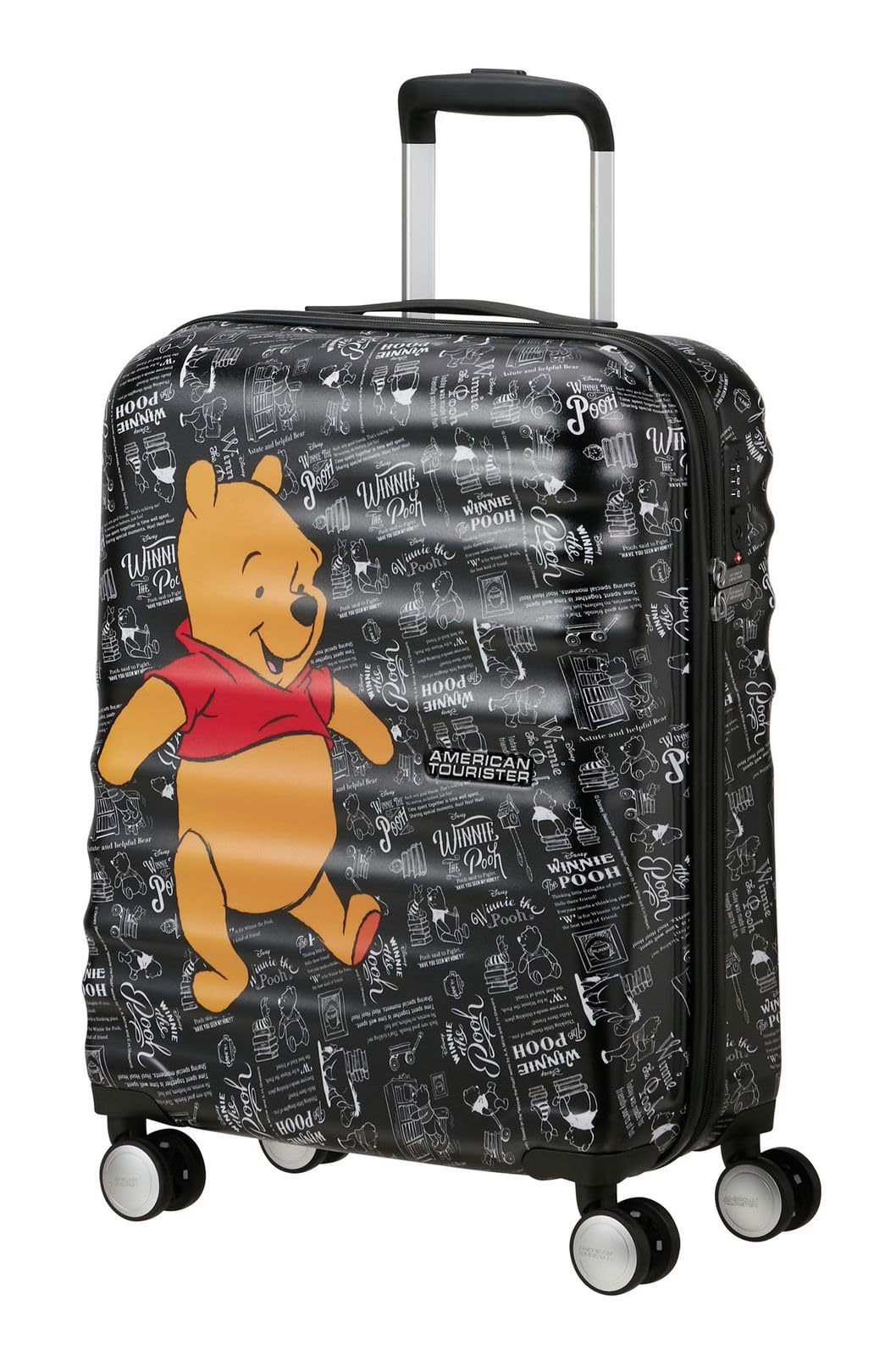 American Tourister Wavebreaker Disney FL - Spinner S, Handgepäck, 55 cm, 36 L, Mehrfarbig (Winnie The Pooh) 2