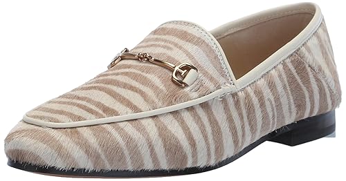 Sam Edelman Women's Loraine Loafer Taupe Zebra Multi 10 Medium