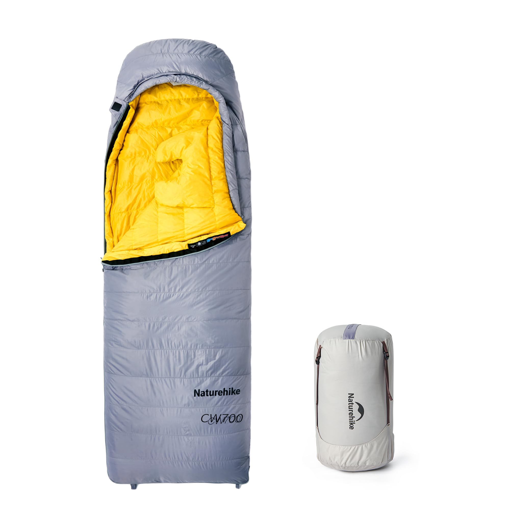Photo 1 of Naturehike 0 Degree Ultralight Down Sleeping Bag for Adults, 650FP Backpacking Cold Weather Sleeping Bag with RDS Down, 28.9? for Camping, Hiking, 2025 Model