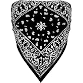 Design by Olivia Women's Sexy Paisley Print/Solid Bandana Tube Crop Top Shirt