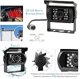SEMHALL 1080P Reversing Camera Kit 7" LCD HD Night Vision 15M Cable 12-24V view 3