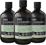 Baylis & Harding Goodness Oud Cedar Amber Bath Soak 500ml Pack of 3 Vegan