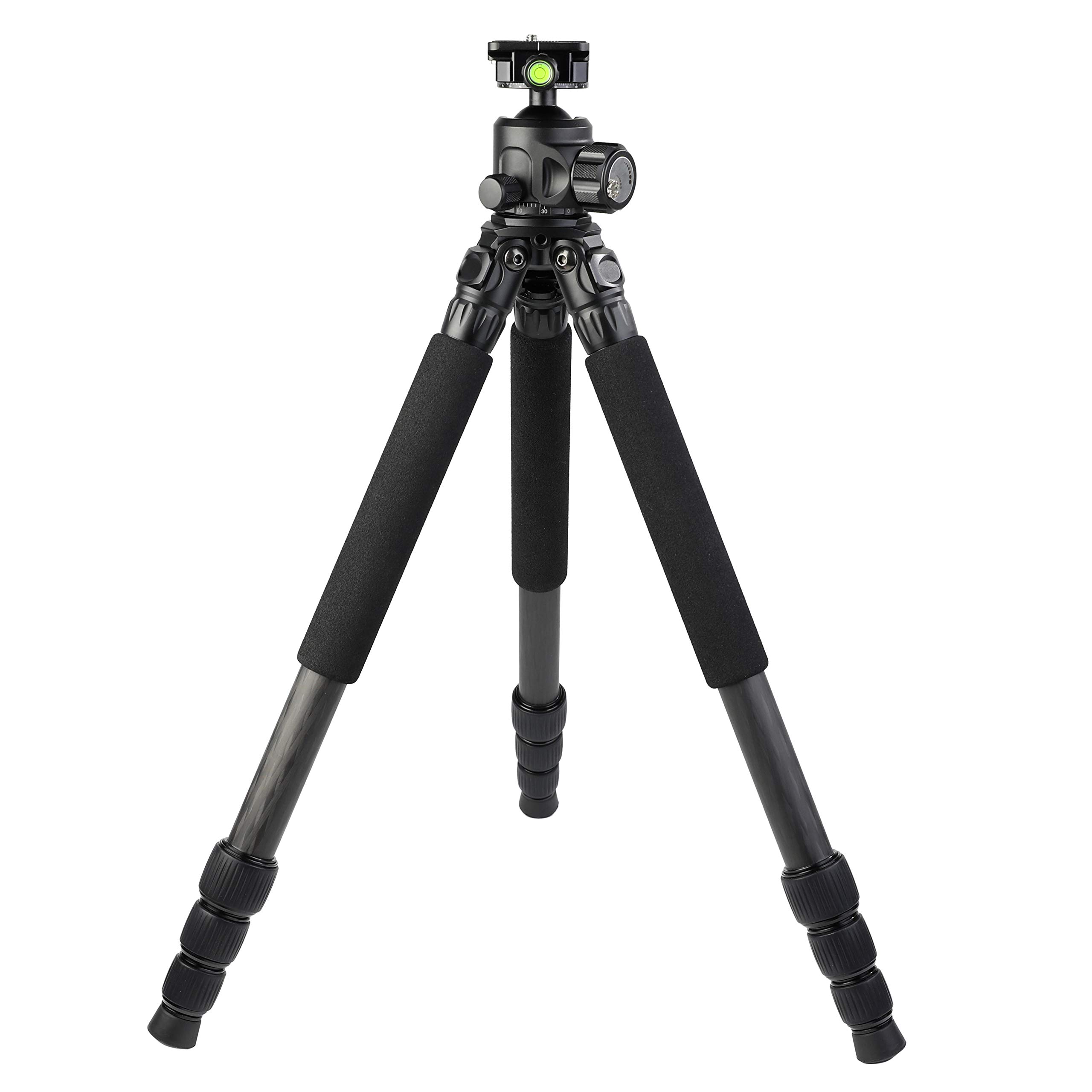 TINKTEEK WING Carbon Tripod with Panorama Ball Head without Center Column 134cm Load Capacity 8KG