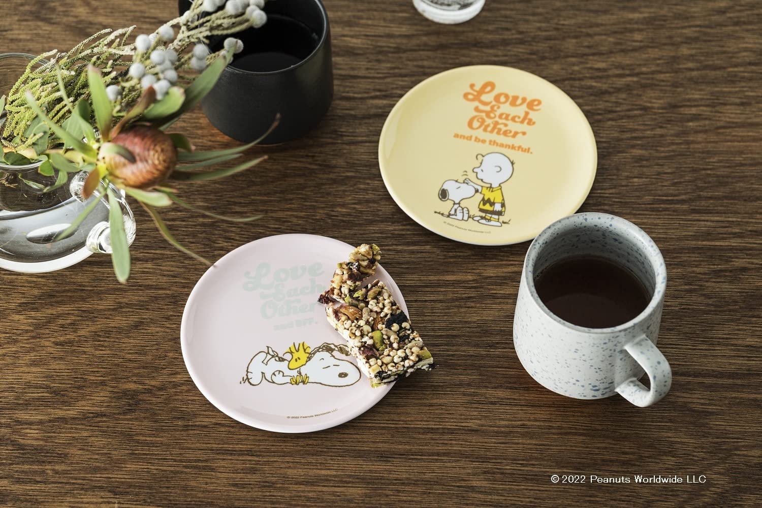 ESSE エッセ 2022年 3月号 特装版：2/2発売【雑誌付録】春色がかわいい! スヌーピーのメラミンプレート2枚セット