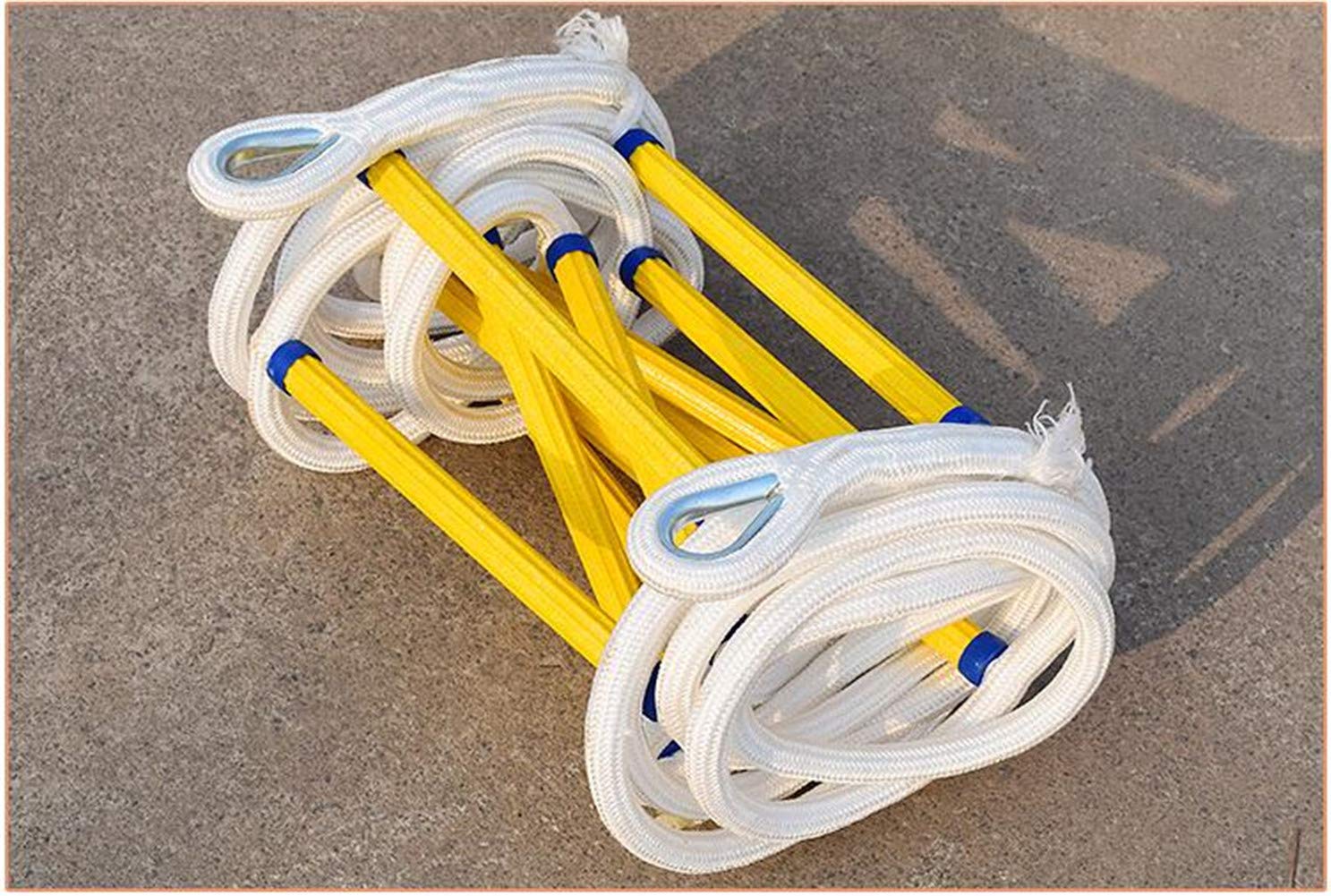 Веревочная лестница противопожарная спасательная крепление