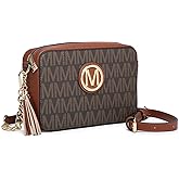 MKP Stylish Lightweight Fashion Crossbody Bag for Women Chic Signature Shoulder Messenger Bag with Tassel Zipper Pocket