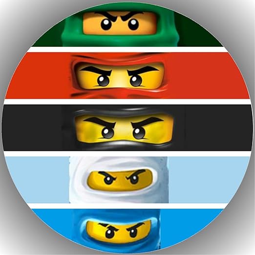 Fondant Tortenaufleger Tortenbild Geburtstag Ninjago T23