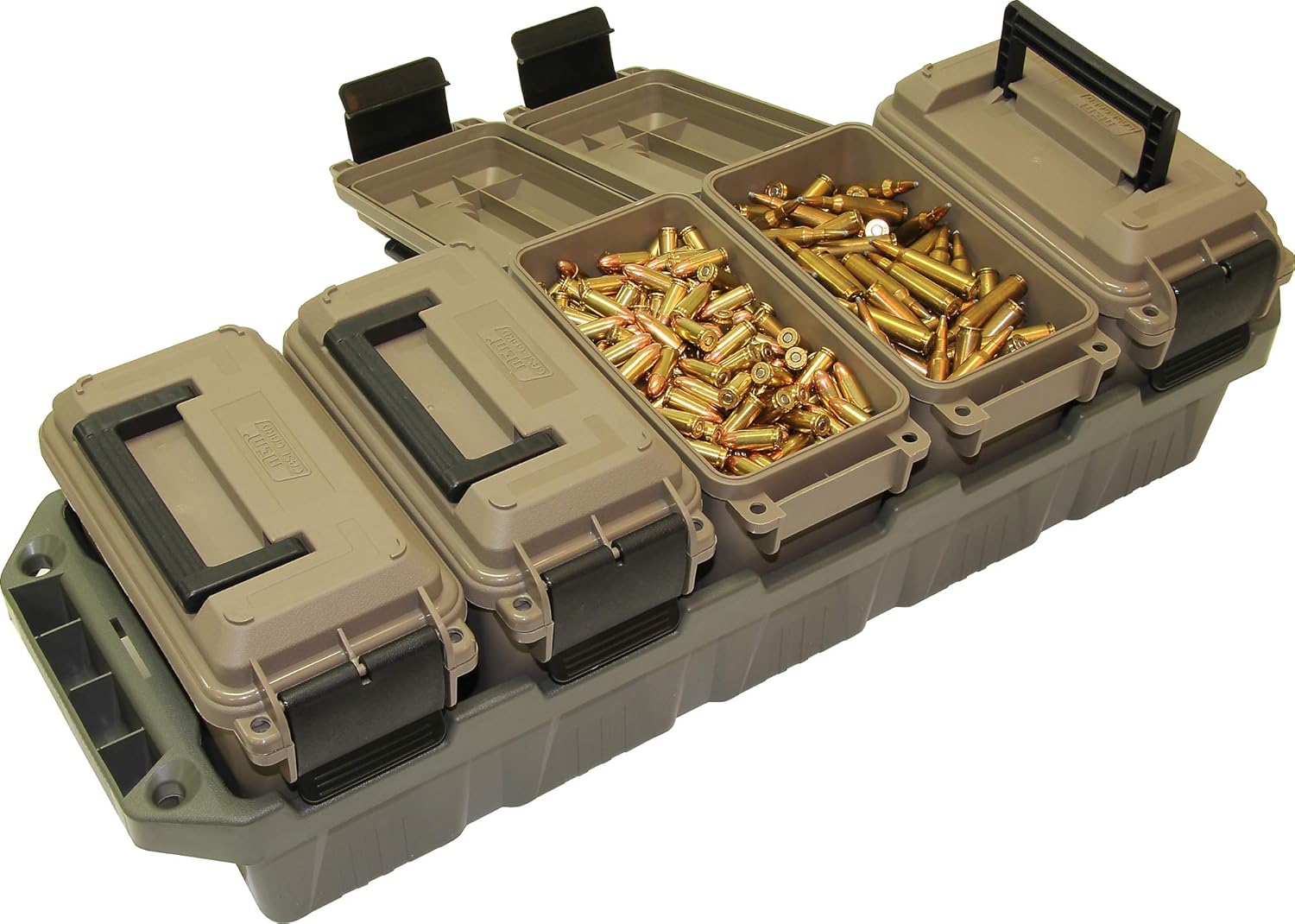 MTM AC4C Ammo Crate (4-Can) : Sports & Outdoors