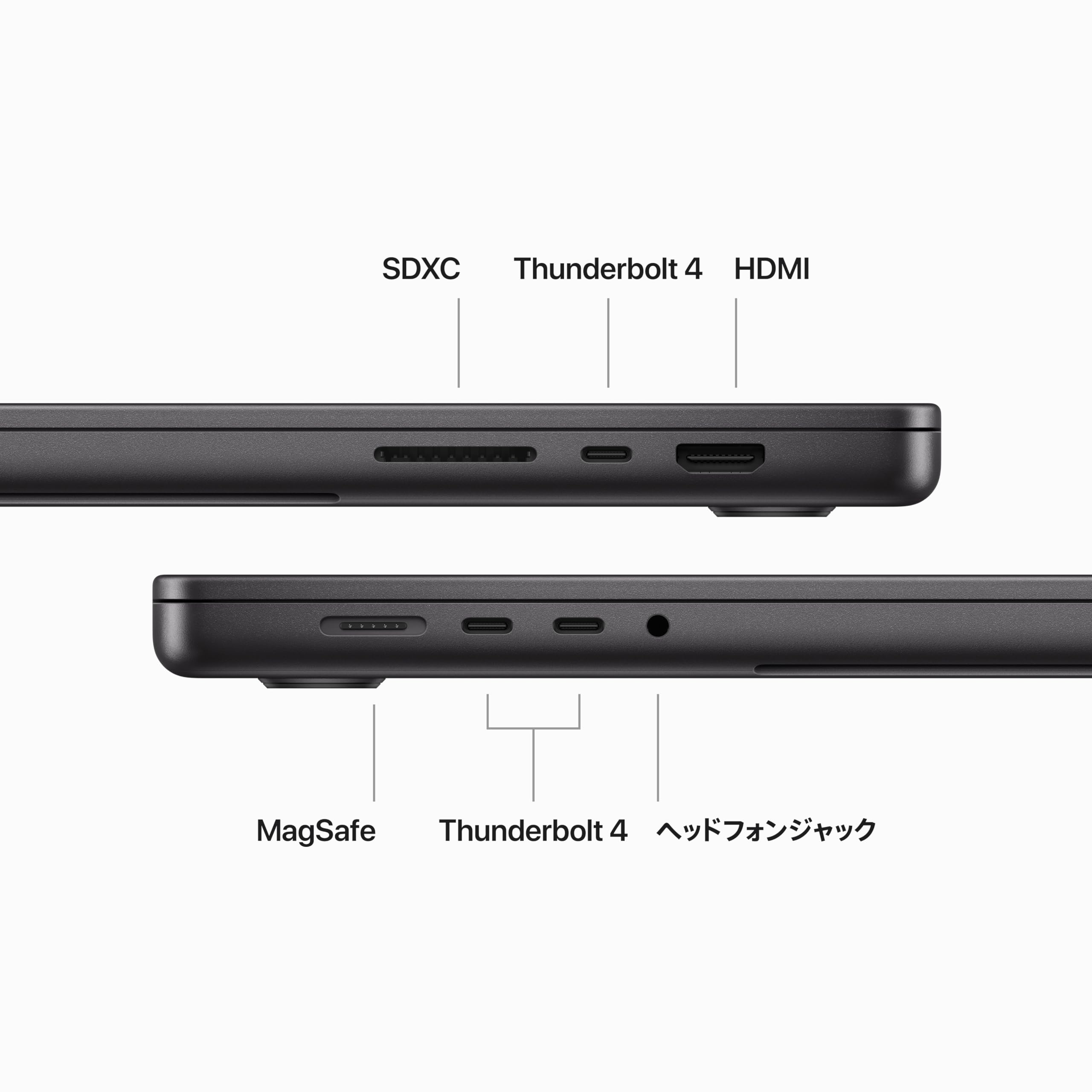 Apple MacBook Pro Nov 2023 Thunderbolt (USB) 4 Ports x 3 (16 inch, 18 GB RAM, 512 GB SSD, M3 Pro 12 Core CPU/18 Core GPU), Space Black