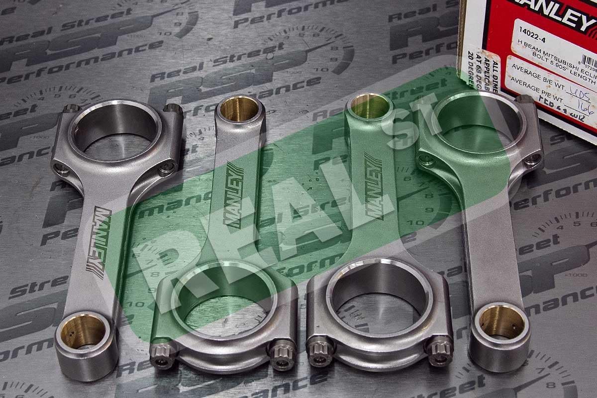 Manley Performance 14022-4 H-Beam Connecting Rods 4G63 for 7 bolt DSM / Evo 8 9