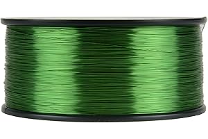 TEMCO INDUSTRIAL TEMCo 30 AWG Copper Magnet Wire - 1.5 lb 4698 ft 155°C Magnetic Coil Green