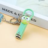 Leikedun 3 Pieces Kids Nail Clippers Set Frog Egg Peach Cartoon Safe view 4
