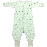 Toddler Sleep Sacks for 2t-3t, 1 Pack Baby Wearable Blanket with Feet, Long Sleeve Breathable Sleep Sacks for Baby Boys and Girls