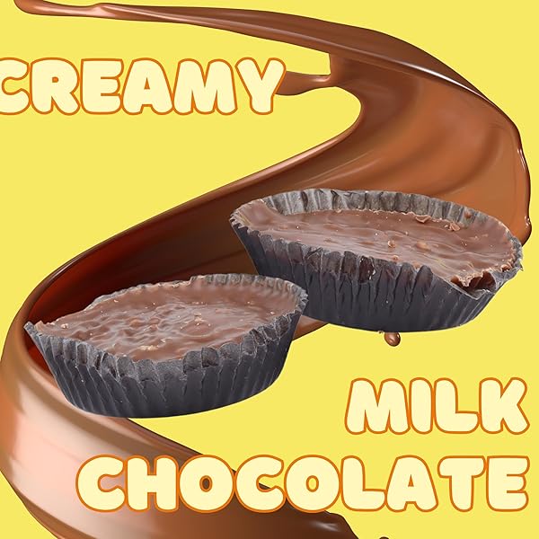 SWEETZO – BOYER MALLO CUPS, MILK CHOCOLATE CANDIES WITH GOOEY MARSHMALLOW CENTER, INDIVIDUALLY WRAPPED, 0.5 OUNCES EACH (PACK OF 10)
