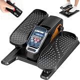 LUBBYGIM Under Desk Elliptical Machine, Motorized, 12-Speed, Quiet view 1