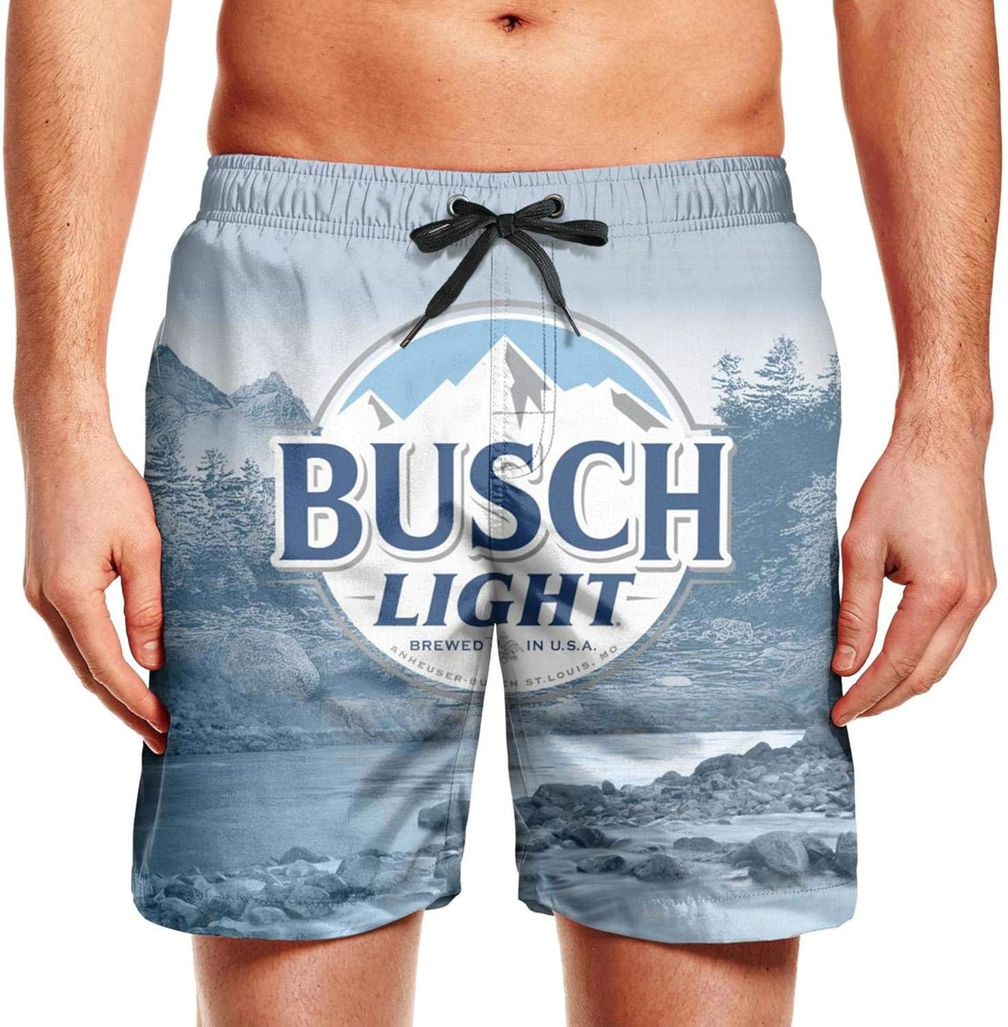 busch light swim trunks