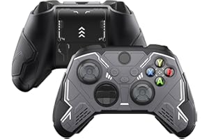 PlayVital Stellar Mecha Silicone Cover Skin for Xbox Series X/S Controller, Anti-slip Grip Protector with Thumb Grips & Stick