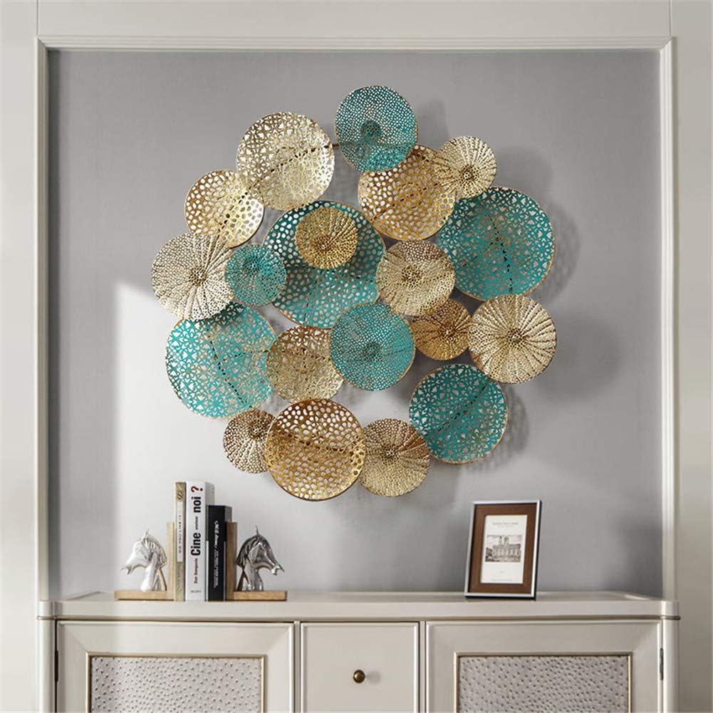 Tapices Decoración Estilo retro Metal Escultura Wall Art Modelo para