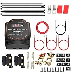 Generic 12V 140Amp Smart Dual Battery Isolator Kit