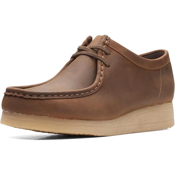 Amazon.com | Clarks - Mens Wallabee Shoe, Color Deep Red L