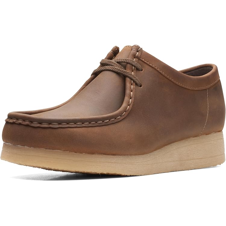 Clarks Women's Wallabee. Oxford, Brown Slat, 5.5 : Amazon.ca