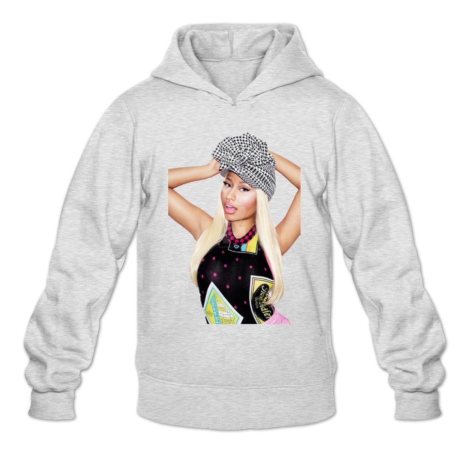 Crystal Men's Nicki Minaj Long Sleeve Hoodie chic drheidt.de